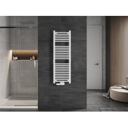 Mexen Mars Fürdöszobai radiátor 1200 x 400 mm, 439 W, fehér - W110-1200-400-00-20 Törölközö száritó radiátor Törölközö száritó radiátor Fürdöszobai radiátor
