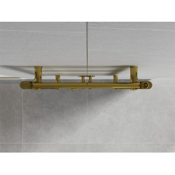 Mexen Mars Fürdöszobai radiátor 1200 x 500 mm, 417 W, arany - W110-1200-500-00-50 Törölközö száritó radiátor Törölközö száritó radiátor Fürdöszobai radiátor