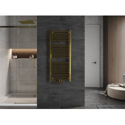 Mexen Mars Fürdöszobai radiátor 1200 x 500 mm, 417 W, arany - W110-1200-500-00-50 Törölközö száritó radiátor Törölközö száritó radiátor Fürdöszobai radiátor