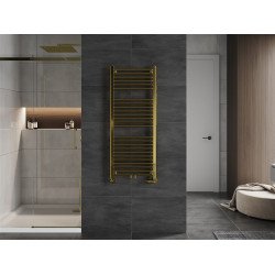 Mexen Mars Fürdöszobai radiátor 1200 x 500 mm, 417 W, arany - W110-1200-500-00-50 Törölközö száritó radiátor Törölközö száritó radiátor Fürdöszobai radiátor