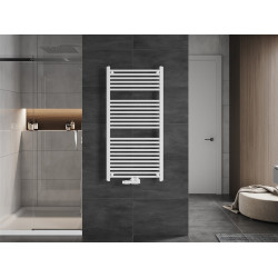 Mexen Mars Fürdöszobai radiátor 1200 x 600 mm, 617 W, fehér - W110-1200-600-00-20 Törölközö száritó radiátor Törölközö száritó radiátor Fürdöszobai radiátor