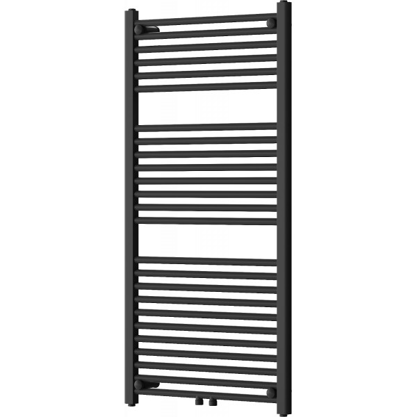 Mexen Mars Fürdöszobai radiátor 1200 x 600 mm, 617 W, fekete - W110-1200-600-00-70 Törölközö száritó radiátor Törölközö száritó radiátor Fürdöszobai radiátor