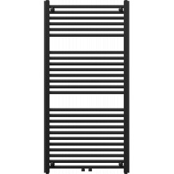 Mexen Mars Fürdöszobai radiátor 1200 x 600 mm, 617 W, fekete - W110-1200-600-00-70 Törölközö száritó radiátor Törölközö száritó radiátor Fürdöszobai radiátor