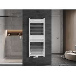 Mexen Mars Fürdöszobai radiátor 1500 x 600 mm, 729 W, fehér - W110-1500-600-00-20 Törölközö száritó radiátor Törölközö száritó radiátor Fürdöszobai radiátor