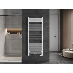 Mexen Mars Fürdöszobai radiátor 1500 x 600 mm, 729 W, fehér - W110-1500-600-00-20 Törölközö száritó radiátor Törölközö száritó radiátor Fürdöszobai radiátor