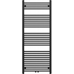 Mexen Mars Fürdöszobai radiátor 1500 x 600 mm, 729 W, fekete - W110-1500-600-00-70 Törölközö száritó radiátor Törölközö száritó radiátor Fürdöszobai radiátor