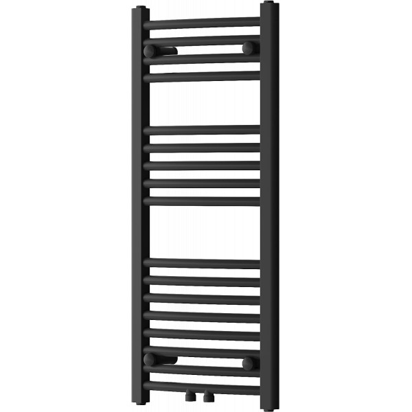 Mexen Ares Fürdöszobai radiátor 900 x 400 mm, 312 W, fekete - W102-0900-400-00-70 Törölközö száritó radiátor Törölközö száritó radiátor Fürdöszobai radiátor