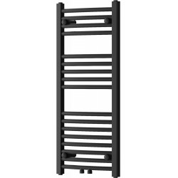 Mexen Ares Fürdöszobai radiátor 900 x 400 mm, 312 W, fekete - W102-0900-400-00-70 Törölközö száritó radiátor Törölközö száritó radiátor Fürdöszobai radiátor