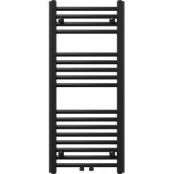 Mexen Ares Fürdöszobai radiátor 900 x 400 mm, 312 W, fekete - W102-0900-400-00-70 Törölközö száritó radiátor Törölközö száritó radiátor Fürdöszobai radiátor