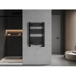 Mexen Ares Fürdöszobai radiátor 900 x 600 mm, 433 W, fekete - W102-0900-600-00-70 Törölközö száritó radiátor Törölközö száritó radiátor Fürdöszobai radiátor