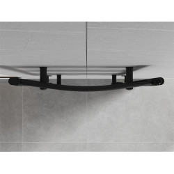 Mexen Ares Fürdöszobai radiátor 900 x 600 mm, 433 W, fekete - W102-0900-600-00-70 Törölközö száritó radiátor Törölközö száritó radiátor Fürdöszobai radiátor