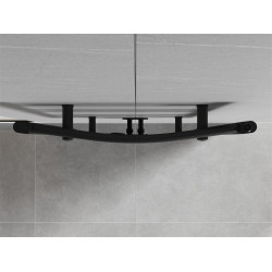 Mexen Ares Fürdöszobai radiátor 900 x 600 mm, 433 W, fekete - W102-0900-600-00-70 Törölközö száritó radiátor Törölközö száritó radiátor Fürdöszobai radiátor
