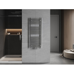Mexen Ares Fürdöszobai radiátor 1200 x 500 mm, 420 W, króm - W102-1200-500-00-01 Törölközö száritó radiátor Törölközö száritó radiátor Fürdöszobai radiátor