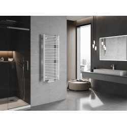 Mexen Ares Fürdöszobai radiátor 1200 x 500 mm, 531 W, fehér - W102-1200-500-00-20 Törölközö száritó radiátor Törölközö száritó radiátor Fürdöszobai radiátor Fürdöszobai radiátor 493834 Mexen