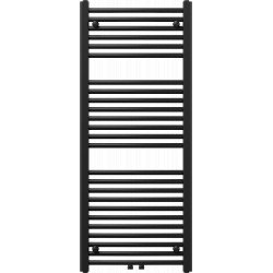 Mexen Ares Fürdöszobai radiátor 1200 x 500 mm, 531 W, fekete - W102-1200-500-00-70 Törölközö száritó radiátor Törölközö száritó radiátor Fürdöszobai radiátor