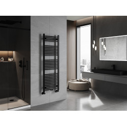 Mexen Ares Fürdöszobai radiátor 1500 x 500 mm, 630 W, fekete - W102-1500-500-00-70 Törölközö száritó radiátor Törölközö száritó radiátor Fürdöszobai radiátor