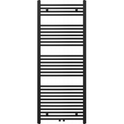 Mexen Ares Fürdöszobai radiátor 1500 x 600 mm, 733 W, fekete - W102-1500-600-00-70 Törölközö száritó radiátor Törölközö száritó radiátor Fürdöszobai radiátor