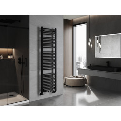 Mexen Ares Fürdöszobai radiátor 1800 x 500 mm, 820 W, fekete - W102-1800-500-00-70 Törölközö száritó radiátor Törölközö száritó radiátor Fürdöszobai radiátor