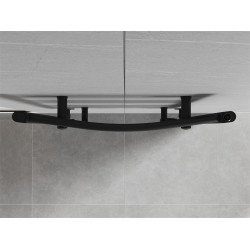 Mexen Ares Fürdöszobai radiátor 1800 x 600 mm, 958 W, fekete - W102-1800-600-00-70 Törölközö száritó radiátor Törölközö száritó radiátor Fürdöszobai radiátor
