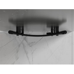 Mexen Helios Fürdöszobai radiátor 800 x 500 mm, 384 W, fekete - W103-0800-500-00-70 Törölközö száritó radiátor Törölközö száritó radiátor Fürdöszobai radiátor