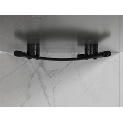 Mexen Helios Fürdöszobai radiátor 800 x 500 mm, 384 W, fekete - W103-0800-500-00-70 Törölközö száritó radiátor Törölközö száritó radiátor Fürdöszobai radiátor