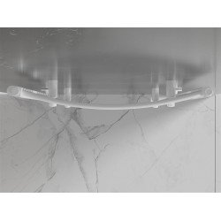 Mexen Helios Fürdöszobai radiátor 800 x 600 mm, 450 W, fehér - W103-0800-600-00-20 Törölközö száritó radiátor Törölközö száritó radiátor Fürdöszobai radiátor