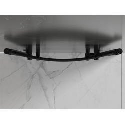 Mexen Helios Fürdöszobai radiátor 800 x 600 mm, 450 W, antracit - W103-0800-600-00-66 Törölközö száritó radiátor Törölközö száritó radiátor Fürdöszobai radiátor