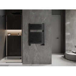Mexen Helios Fürdöszobai radiátor 800 x 600 mm, 450 W, antracit - W103-0800-600-00-66 Törölközö száritó radiátor Törölközö száritó radiátor Fürdöszobai radiátor