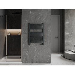 Mexen Helios Fürdöszobai radiátor 800 x 600 mm, 450 W, antracit - W103-0800-600-00-66 Törölközö száritó radiátor Törölközö száritó radiátor Fürdöszobai radiátor