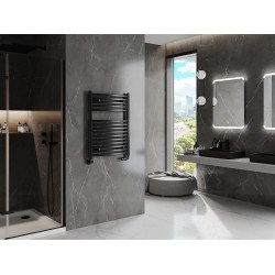 Mexen Helios Fürdöszobai radiátor 800 x 600 mm, 450 W, antracit - W103-0800-600-00-66 Törölközö száritó radiátor Törölközö száritó radiátor Fürdöszobai radiátor Fürdöszobai radiátor 493834 Mexen