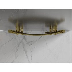 Mexen Helios Fürdöszobai radiátor 1200 x 500 mm, 448 W, arany - W103-1200-500-00-50 Törölközö száritó radiátor Törölközö száritó radiátor Fürdöszobai radiátor