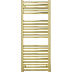Mexen Helios Fürdöszobai radiátor 1200 x 500 mm, 448 W, arany - W103-1200-500-00-50 Törölközö száritó radiátor Törölközö száritó radiátor Fürdöszobai radiátor