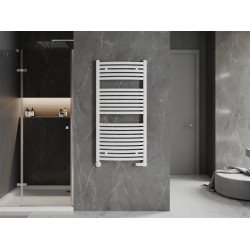 Mexen Helios Fürdöszobai radiátor 1200 x 600 mm, 664 W, fehér - W103-1200-600-00-20 Törölközö száritó radiátor Törölközö száritó radiátor Fürdöszobai radiátor