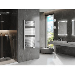 Mexen Helios Fürdöszobai radiátor 1200 x 600 mm, 664 W, fehér - W103-1200-600-00-20 Törölközö száritó radiátor Törölközö száritó radiátor Fürdöszobai radiátor