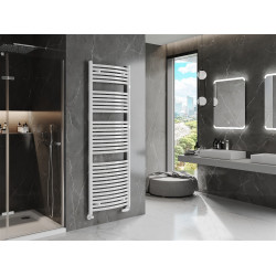 Mexen Helios Fürdöszobai radiátor 1800 x 600 mm, 996 W, fehér - W103-1800-600-00-20 Törölközö száritó radiátor Törölközö száritó radiátor Fürdöszobai radiátor Fürdöszobai radiátor 493834 Mexen