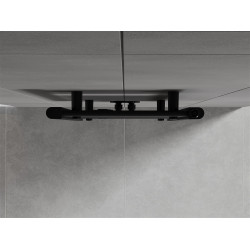 Mexen Hades Fürdöszobai radiátor 800 x 400 mm, 315 W, fekete - W104-0800-400-00-70 Törölközö száritó radiátor Törölközö száritó radiátor Fürdöszobai radiátor