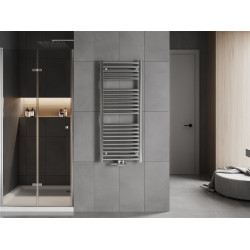 Mexen Hades Fürdöszobai radiátor 1200 x 500 mm, 444 W, króm - W104-1200-500-00-01 Törölközö száritó radiátor Törölközö száritó radiátor Fürdöszobai radiátor