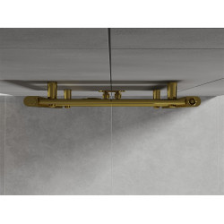 Mexen Hades Fürdöszobai radiátor 1200 x 500 mm, 444 W, arany - W104-1200-500-00-50 Törölközö száritó radiátor Törölközö száritó radiátor Fürdöszobai radiátor