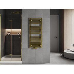 Mexen Hades Fürdöszobai radiátor 1200 x 500 mm, 444 W, arany - W104-1200-500-00-50 Törölközö száritó radiátor Törölközö száritó radiátor Fürdöszobai radiátor