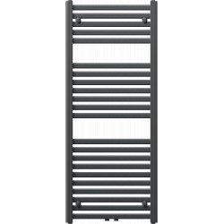 Mexen Hades Fürdöszobai radiátor 1200 x 500 mm, 562 W, antracit - W104-1200-500-00-66 Törölközö száritó radiátor Törölközö száritó radiátor Fürdöszobai radiátor
