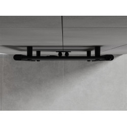 Mexen Hades Fürdöszobai radiátor 1200 x 500 mm, 562 W, fekete - W104-1200-500-00-70 Törölközö száritó radiátor Törölközö száritó radiátor Fürdöszobai radiátor