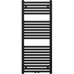 Mexen Hades Fürdöszobai radiátor 1200 x 500 mm, 562 W, fekete - W104-1200-500-00-70 Törölközö száritó radiátor Törölközö száritó radiátor Fürdöszobai radiátor
