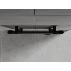 Mexen Hades Fürdöszobai radiátor 1200 x 500 mm, 562 W, fekete - W104-1200-500-00-70 Törölközö száritó radiátor Törölközö száritó radiátor Fürdöszobai radiátor