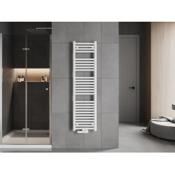 Mexen Hades Fürdöszobai radiátor 1500 x 400 mm, 574 W, fehér - W104-1500-400-00-20 Törölközö száritó radiátor Törölközö száritó radiátor Fürdöszobai radiátor