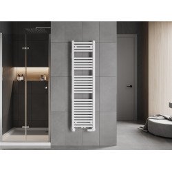 Mexen Hades Fürdöszobai radiátor 1500 x 400 mm, 574 W, fehér - W104-1500-400-00-20 Törölközö száritó radiátor Törölközö száritó radiátor Fürdöszobai radiátor