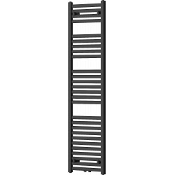 Mexen Hades Fürdöszobai radiátor 1500 x 400 mm, 574 W, fekete - W104-1500-400-00-70 Törölközö száritó radiátor Törölközö száritó radiátor Fürdöszobai radiátor Fürdöszobai radiátor 493834 Mexen