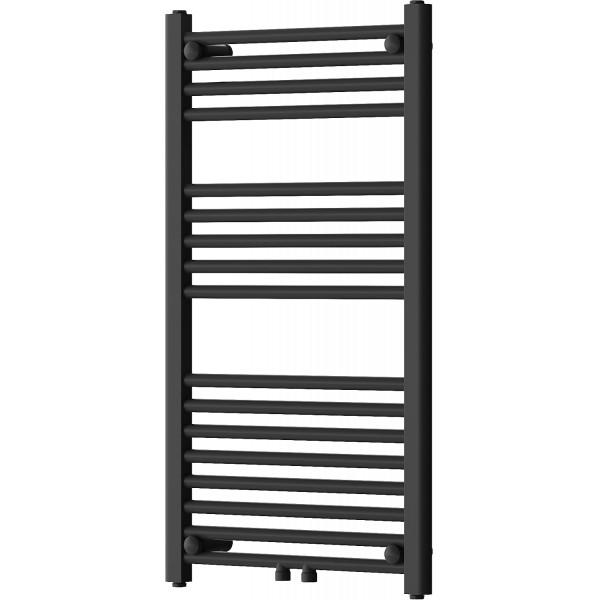 Mexen Mars Fürdöszobai radiátor 900 x 500 mm, 370 W, fekete - W110-0900-500-00-70 Törölközö száritó radiátor Törölközö száritó radiátor Fürdöszobai radiátor