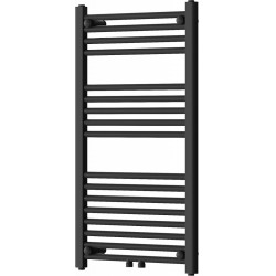 Mexen Mars Fürdöszobai radiátor 900 x 500 mm, 370 W, fekete - W110-0900-500-00-70 Törölközö száritó radiátor Törölközö száritó radiátor Fürdöszobai radiátor