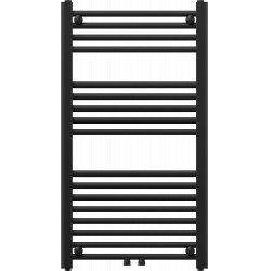 Mexen Mars Fürdöszobai radiátor 900 x 500 mm, 370 W, fekete - W110-0900-500-00-70 Törölközö száritó radiátor Törölközö száritó radiátor Fürdöszobai radiátor