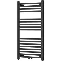 Mexen Mars Fürdöszobai radiátor 900 x 500 mm, 370 W, fekete - W110-0900-500-00-70 Törölközö száritó radiátor Törölközö száritó radiátor Fürdöszobai radiátor Fürdöszobai radiátor 493834 Mexen